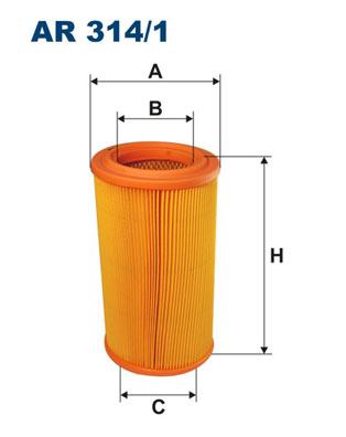 Luchtfilter Filtron AR 314/1