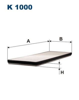 Interieurfilter Filtron K 1000