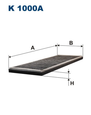 Interieurfilter Filtron K 1000A