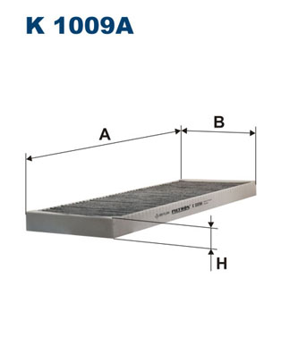 Interieurfilter Filtron K 1009A