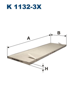 Interieurfilter Filtron K 1132-3x