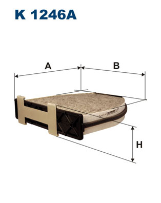 Interieurfilter Filtron K 1246A