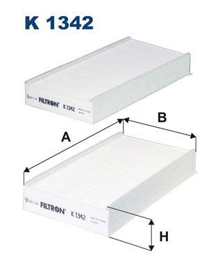 Interieurfilter Filtron K 1342-2x