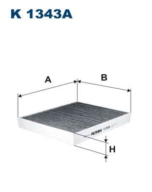 Interieurfilter Filtron K 1343A