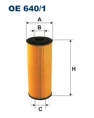 Oliefilter Filtron OE 640/1