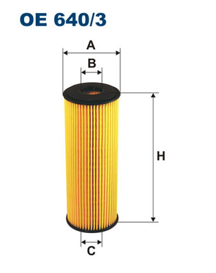 Oliefilter Filtron OE 640/3