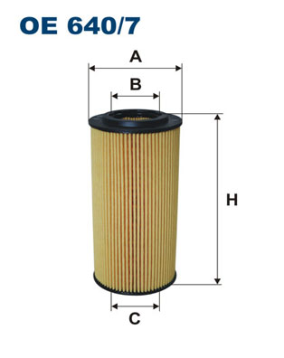 Oliefilter Filtron OE 640/7