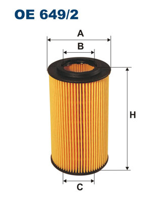 Oliefilter Filtron OE 649/2