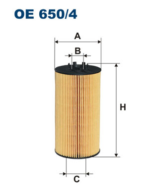 Oliefilter Filtron OE 650/4