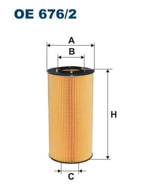 Oliefilter Filtron OE 676/2