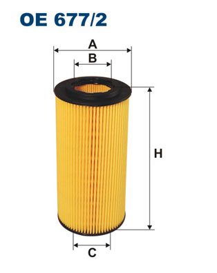 Oliefilter Filtron OE 677/2