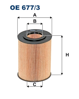 Oliefilter Filtron OE 677/3