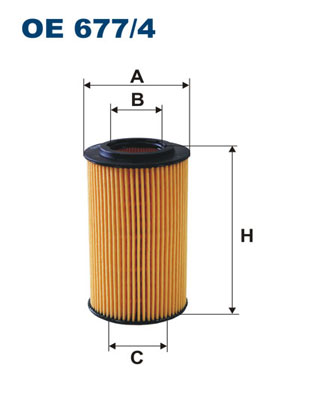 Oliefilter Filtron OE 677/4