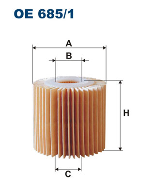 Oliefilter Filtron OE 685/1