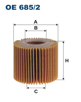 Oliefilter Filtron OE 685/2