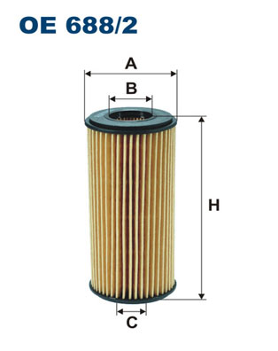 Oliefilter Filtron OE 688/2