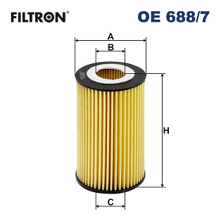 Oliefilter Filtron OE 688/7