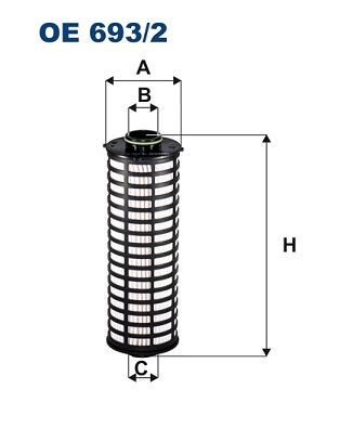 Oliefilter Filtron OE 693/2