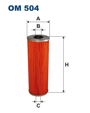 Oliefilter Filtron OM 504