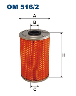 Oliefilter Filtron OM 516/2