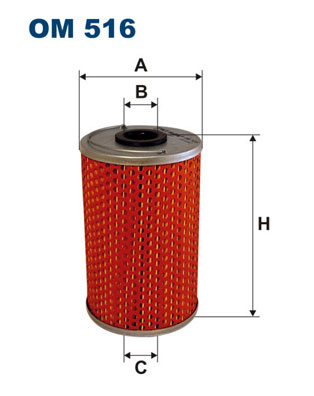 Oliefilter Filtron OM 516