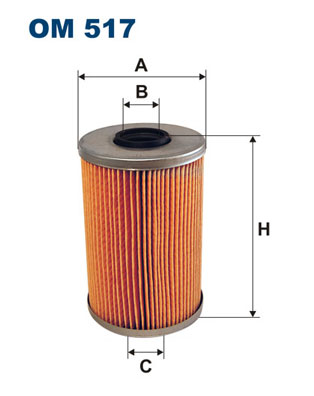 Oliefilter Filtron OM 517