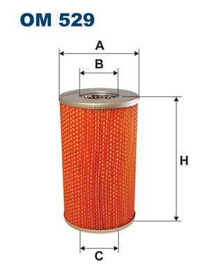 Oliefilter Filtron OM 529