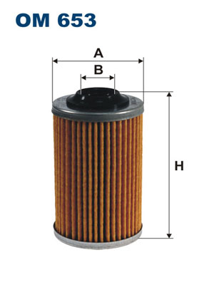 Oliefilter Filtron OM 653