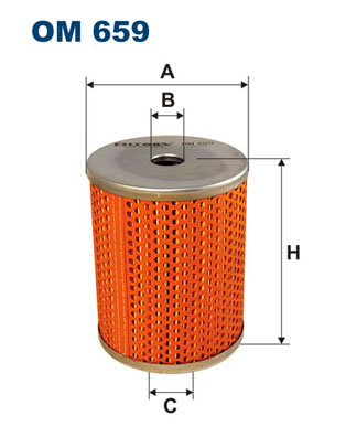 Filter/oliezeef automaatbak Filtron OM 659