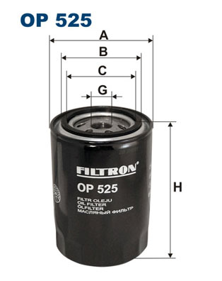 Oliefilter Filtron OP 525