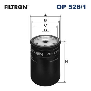 Oliefilter Filtron OP 526/1