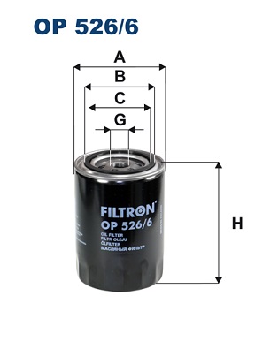 Oliefilter Filtron OP 526/6