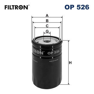 Oliefilter Filtron OP 526