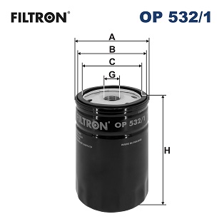 Oliefilter Filtron OP 532/1