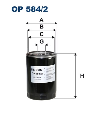 Oliefilter Filtron OP 584/2