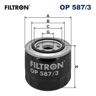 Oliefilter Filtron OP 587/3