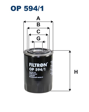 Oliefilter Filtron OP 594/1