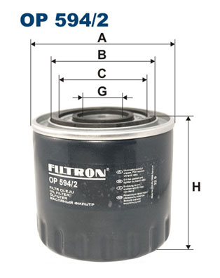 Oliefilter Filtron OP 594/2