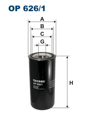 Oliefilter Filtron OP 626/1