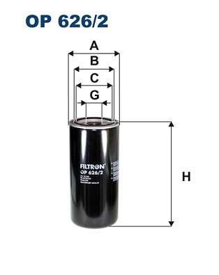 Oliefilter Filtron OP 626/2