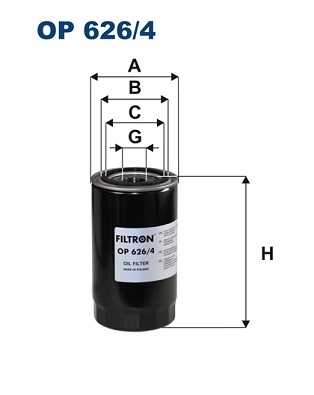 Oliefilter Filtron OP 626/4