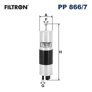 Brandstoffilter Filtron PP 866/7