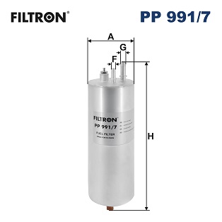 Brandstoffilter Filtron PP 991/7