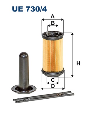 Ureumfilter Filtron UE 730/4