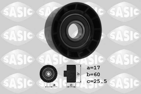 Geleiderol (poly) V-riem Sasic 1624005