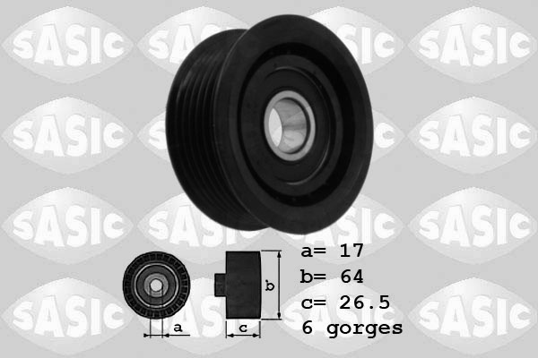 Geleiderol (poly) V-riem Sasic 1626040