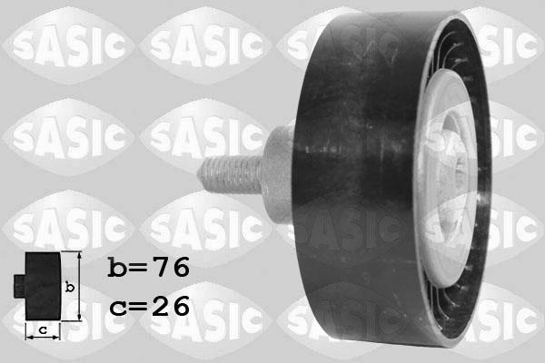 Geleiderol (poly) V-riem Sasic 1626209