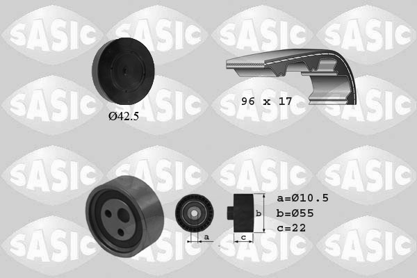 Distributieriem kit Sasic 1754003