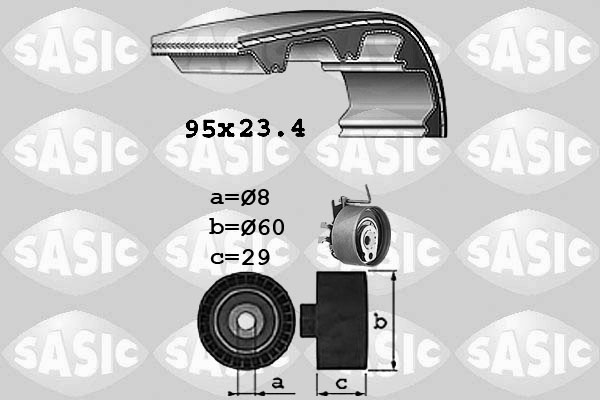 Sasic Distributieriem kit 1754009