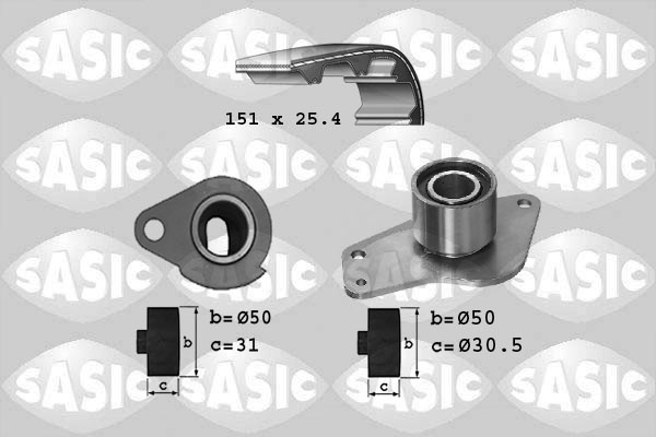Distributieriem kit Sasic 1754015